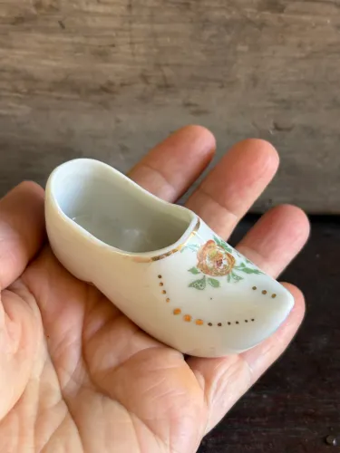 Mine sapatinho de porcelana
