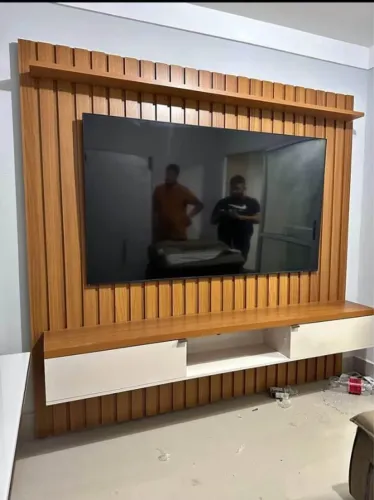 Painel Módulo Ripado 2,28m para Televisão até 75" (Novo) Entrega Grátis!