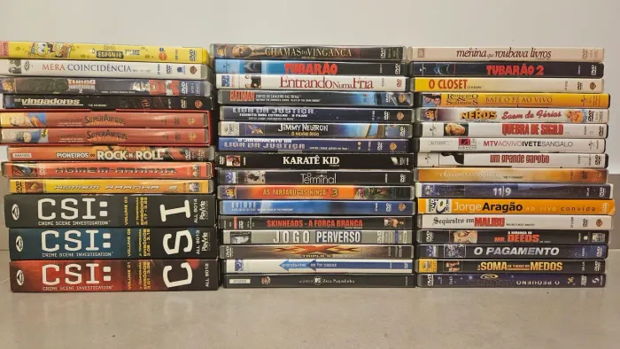 Lote de DVDs