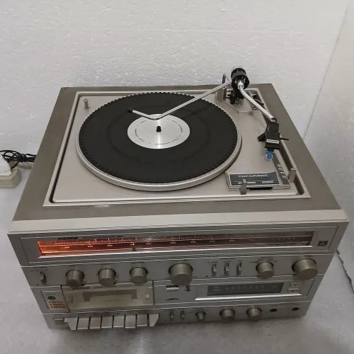 Som Polyvox 3x1 Toca Discos - Deck - FM 