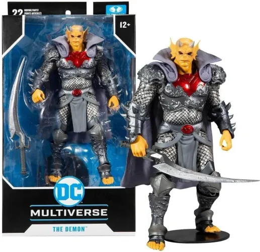 Action figure The Demon Dc Comics Multiverse - Mcfarlane Toys 18 cm com acessórios