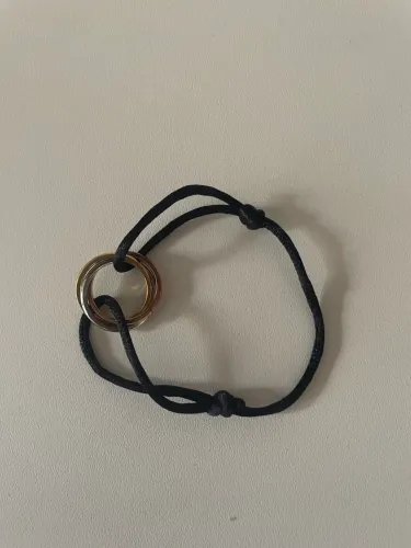 Pulseira estilo Cartier 3 alianças
