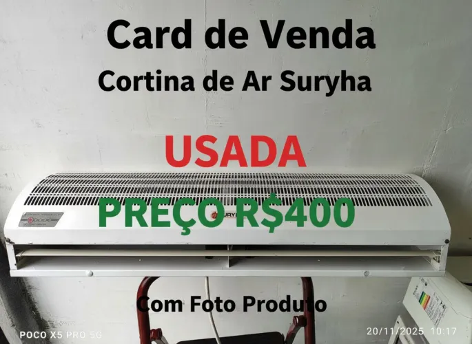 Cortina de ar Suryha