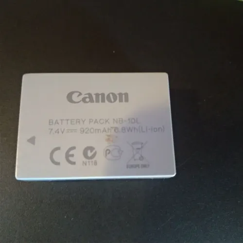 Bateria para câmera Canon. 