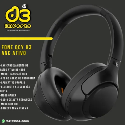 QCY H3 ANC - Fone Bluetooth