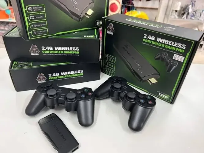 Game Stick Retro 4K Hdmi 2 Controles Sem Fio + De 20.000 Jogos
