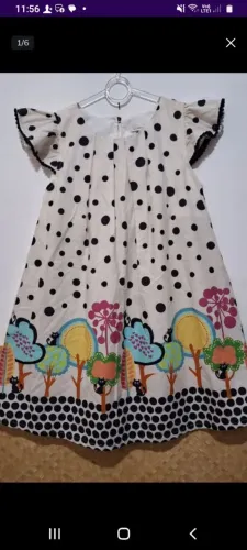 Vestido infantil 8 anos