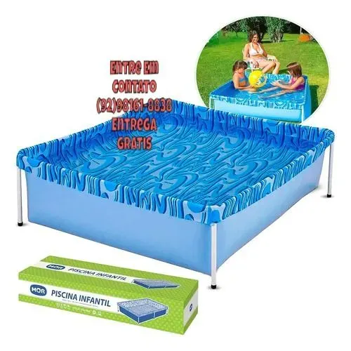 Piscina Infantil Retangular 1.000L- Entregas 9h as 22h 