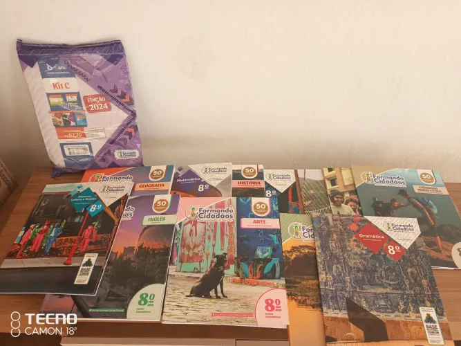 Kit de Livros Didáticos 8º Ano - Formando Cidadãos