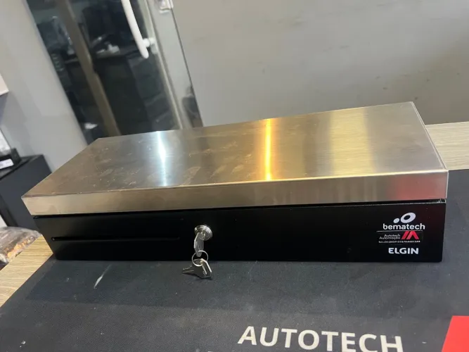 Gaveta de dinheiro automática Elgin Bematech inox gd46