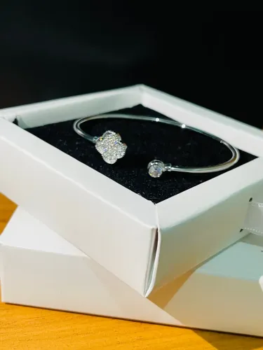 Braceletes Folheados Aço Steel 