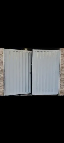 Portão Garagem Búzios Branco ou Preto