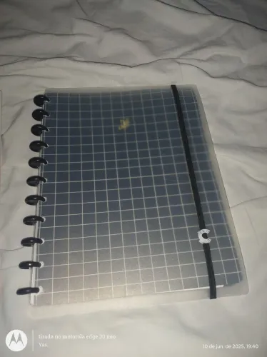 Caderno inteligente com capa mole