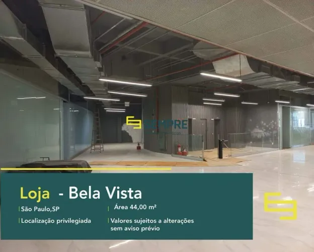 Loja para locação na Torre Martiniano São Paulo