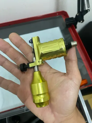 Máquina de tatuagem phanton motor suíço + grip