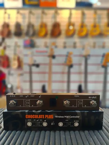 Pedal Controlador MIDI M-Vave Chocolate Plus (NOVO!)