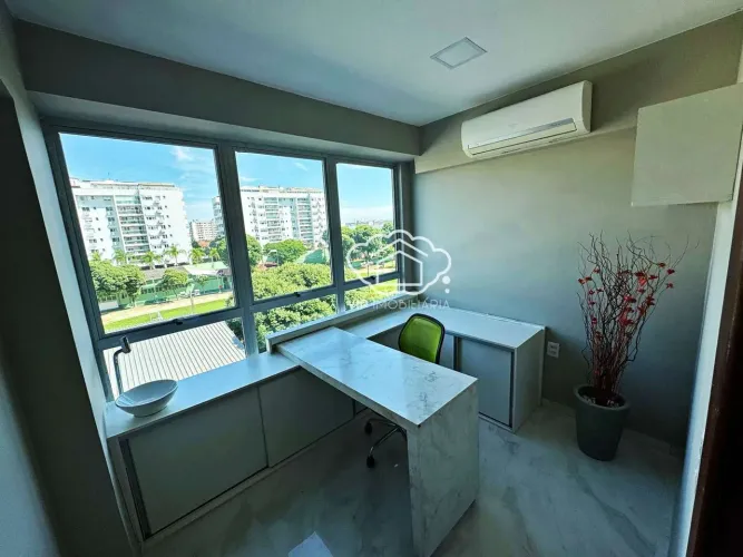 Sala Comercial para Locação no Plaza Office Cesário de Melo, Campo Grande Excelente sala