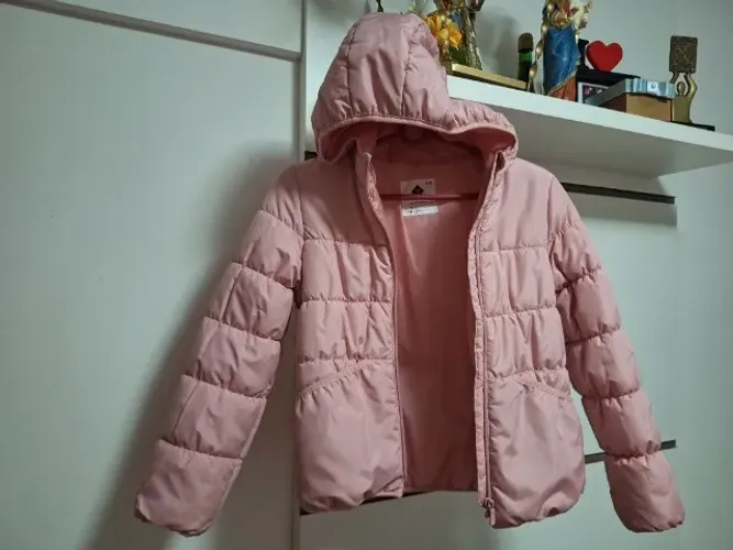 Jaqueta rosa infantil
