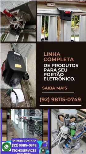 Linha Completa para Seu Portão Eletrônico