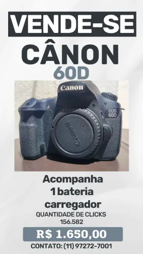 60D Cânon eos