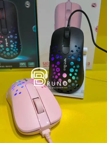 Mouse Gamer WEIBO com LED RGB
