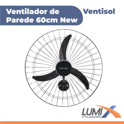 Ventilador de Parede Ventisol 60cm - new Novo