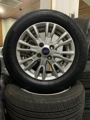 Rodas aro 15 Ford Ecosport Fiesta Ka 4x108 com pneus