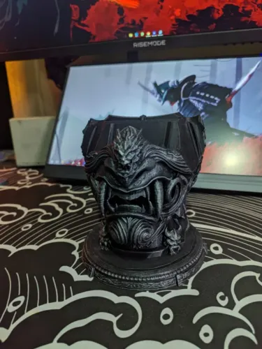 Suporte para Controle - Máscara Oni Japonesa