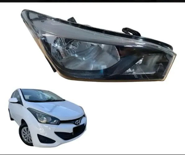 FAROL LD HB20 MASCARA NEGRA ORIGINAL TODOS 2012 A2019