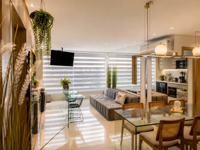 Apartamento para aluguel com 66 metros quadrados com 2 quartos em Setor Bueno - Goiânia -