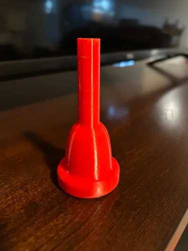 Bocal de tuba em 3D