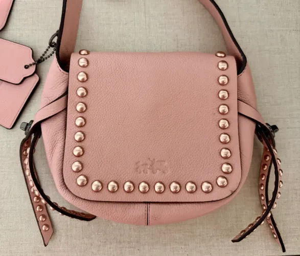 Bolsa Coach original em couro