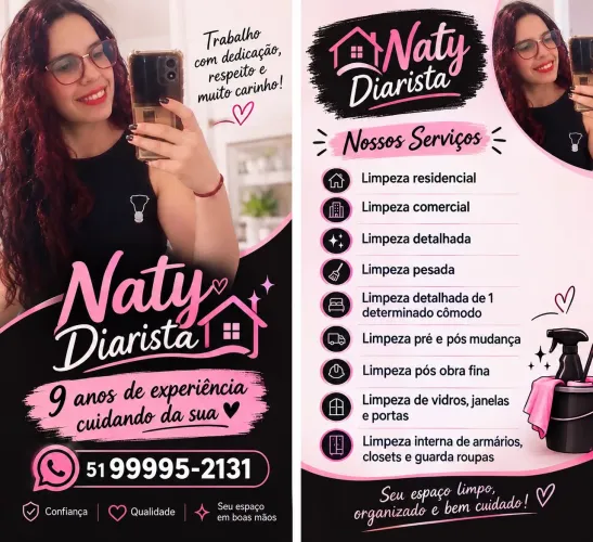 Diarista Naty Viamão 
