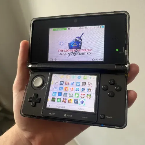 Nintendo 3DS Old - Cheio de Jogos - Desbloqueado - Excelente estado