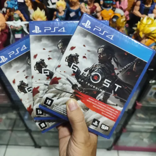 PROMOÇÃO Jogo PS4 Ghost Of Tsushima LACRADO - Aceito Olxpay e Faço Envio