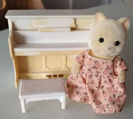 sylvanian family - set piano