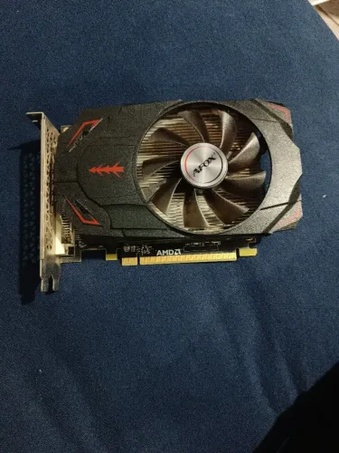 PLACA DE VÍDEO  [ AFRX550 ].  USADA E PRESERVADA. 