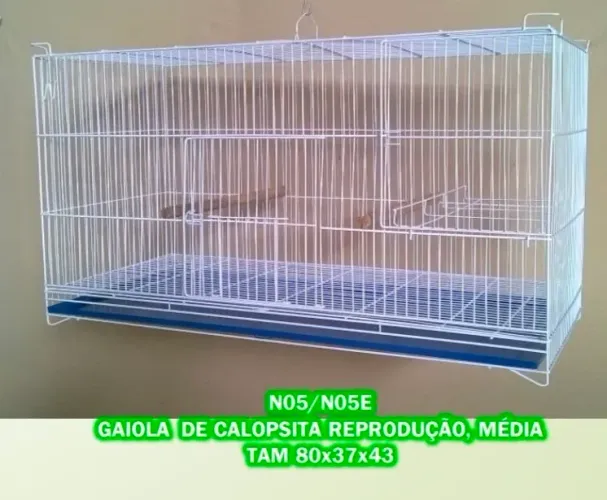 Gaiolas de reprodução de ferro