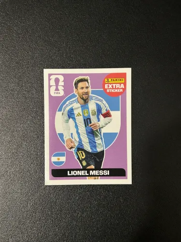 Figurinha Copa Legend Messi ( negociável )