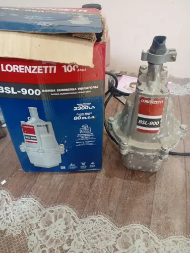 Bomba de água submersa vibratória Lorenzetti