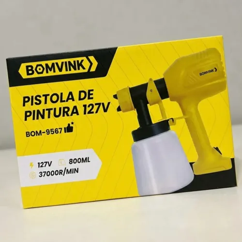 PISTOLA DE PINTURA ELÉTRICA BOMVINK BOM-9567 127V