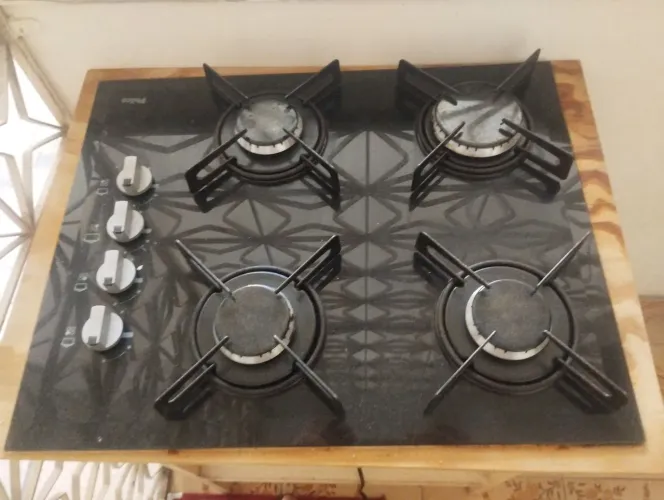 Fogão Cooktop 4 bocas Philco