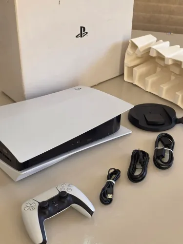 Console Playstation 5 fat série 12XX Completo IMPECÁVEL