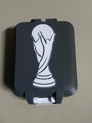Porta Figurinhas Copa do Mundo 2026 - Case Premium com Trava