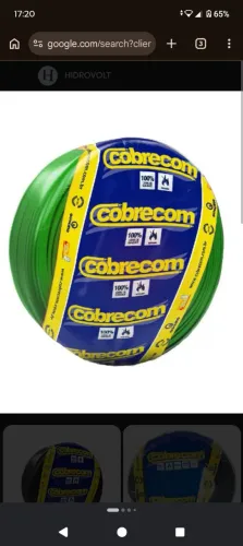CABO 16MM 100METROS COBRECOM VERDE