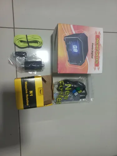 Kit tatuagem máquina, pedal e fonte novos (Sete lagoas)