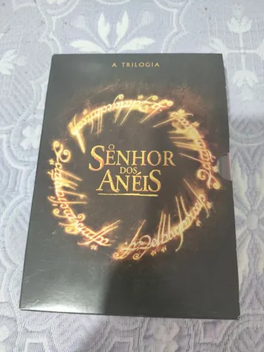 Box dvd trilogia o senhor dos anéis original completo 