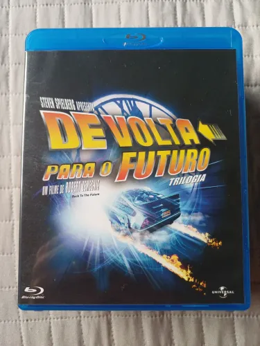 Trilogia de volta para o Futuro blu-ray