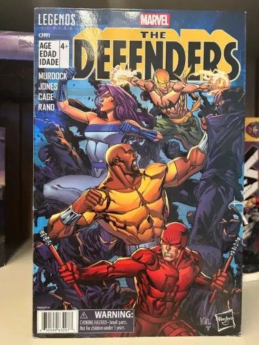 Marvel Legends Defenders Box 4pk - Daredevil, Jessica Jones, Iron Fis e Luke Cage