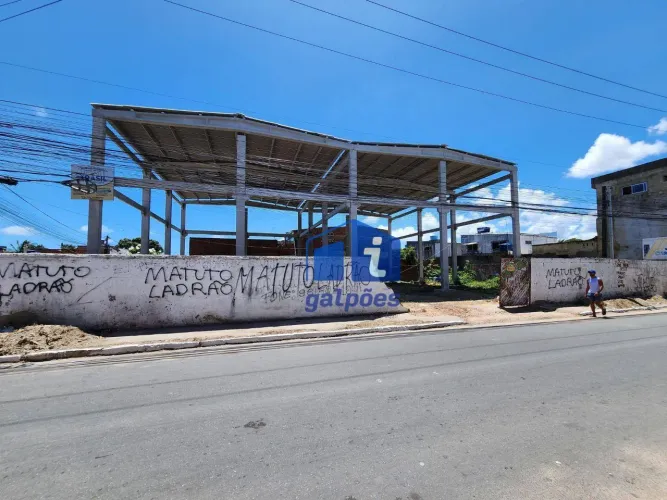Esqueleto de galpão com 400 m² no Janga em Paulista -PE